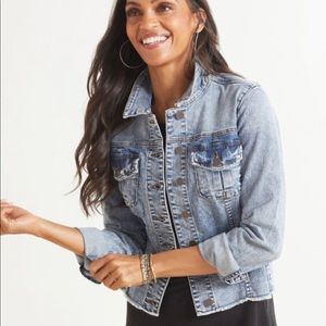 Kut From The Kloth Kara Denim Jacket Sz SM